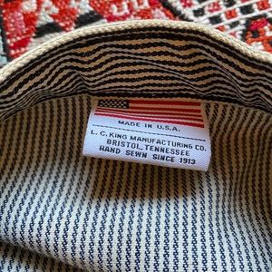 Pointer barn coat / work coat. Railroad stripe